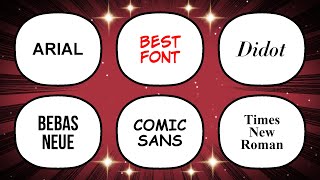 What Are The BEST FONTS To Use For TEXT In Your Comics Manga And Webtoons [upl. by Acenes615]