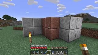 How to make Polished Granite Diorite and Andesite guide  Minecraft [upl. by Wyndham708]