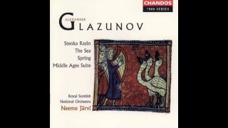 Glazunov  Stenka Razin Symphonic Poem in B minor Op 13 RSNO  Järvi [upl. by Bartram]