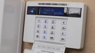 How to reset Pyronix Euro 46 alarm after activation [upl. by Annaed]