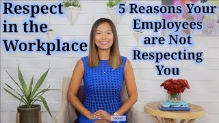 Respect in the Workplace How to Deal with Disrespectful Employees [upl. by Ahcsat]