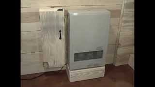 Off the Grid heating and review of our Rinnai EX08C direct vent heaters [upl. by Eberto]