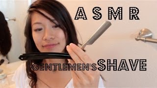 ASMR 🪒 Binaural Gentlemens Shave Roleplay  FairyChar [upl. by Nnaytsirk]