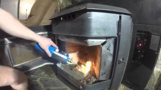 HOW TO START A PELLET STOVE [upl. by Ramo65]