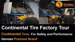 Continental Tire Factory Tour [upl. by Dexter566]