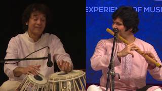 Ustad Zakir Hussain and Rakesh Chaurasia Tabla and Flute [upl. by Lertram]