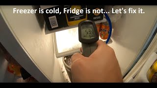 Kenmore Fridge Not Cooling Properly [upl. by Ybocaj]