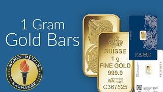 1 Gram 24k Gold Bar  Money Metals Exchange [upl. by Odnomar297]