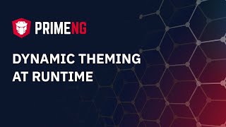 PrimeNG Dynamic Theming at Runtime [upl. by Niknar]