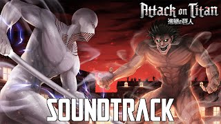 Attack on Titan S4 Episode 6 OST  Eren vs Warhammer Titan x Levi vs Jaw Titan Theme [upl. by Maeve]