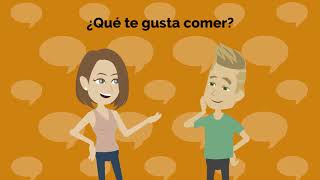 ¿Qué te gusta comer Vocabulario de comidas en español [upl. by Annunciata]