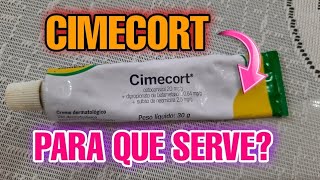 UM POUCO SOBRE PRA QUE SERVE A POMADA CIMECORT [upl. by Llehcsreh]