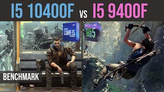 intel i5 10400f vs intel i5 9400f test in 8 games [upl. by Dabbs]