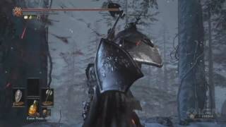 Dark Souls 3 Ashes of Ariandel Walkthrough  Snowy Mountain Pass Part 8 [upl. by Ellenad]