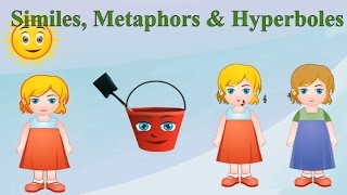 Similes Metaphors amp Hyperboles Differences Examples amp Practice for Kids [upl. by Esorbma451]