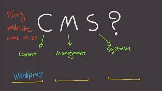 What is a CMS  Content Management Sysytem [upl. by Nlycaj758]