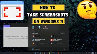 How to Take Screenshots on Windows 11 Easily [upl. by Retsevlys]