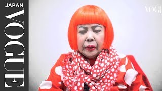 草間彌生Yayoi Kusamaが語る、エイジレスな理由Vogue Japan [upl. by Faruq]