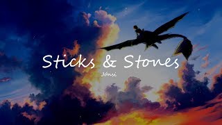 Jónsi  Sticks amp Stones  Lyrics Video [upl. by Ennairrek]