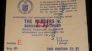 Rangers v Borussia Dortmund 1966 [upl. by Elsbeth920]