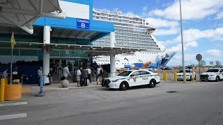 Port of Miami Arrival amp Cruise Ship Embarkation of Norwegian Escape  What to Expect HD [upl. by Phillane]