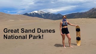 A Few Days in Great Sand Dunes NP What We Did  Things To Know Before You Go [upl. by Elleiand394]