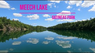 🇨🇦 Canada Pink Lake Gatineau Park Quebec 4K [upl. by Yelknirb]