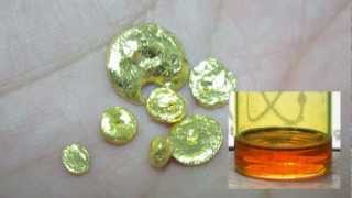 Make Gold from Chloroauric Acid [upl. by Andy794]