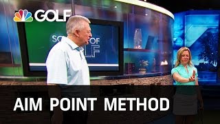 Aim Point Method  School of Golf  Golf Channel [upl. by Olette]