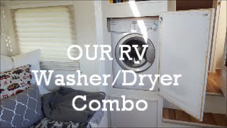 Our RV Washer Dryer Combo how we installed it and how we operate it [upl. by Estis]