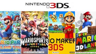 Mario Games for 3DS [upl. by Nomael]