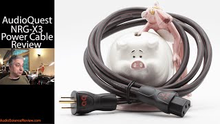 AudioQuest NRGX3 Power Cable Review [upl. by Iderf]