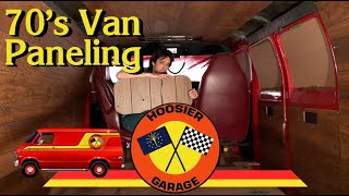 1970s Custom Van Paneling  Hoosier Garage [upl. by Saturday675]