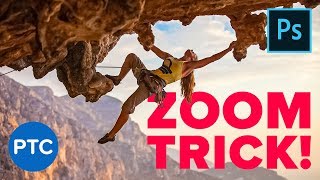 LittleKnown Zoom Trick in Photoshop  90Second Tip 13 [upl. by Travers634]