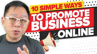 10 Simple Ways To Promote Your Business or Products Online [upl. by Wivinia]