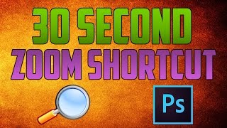 Photoshop CC  How to Zoom Using Shortcut [upl. by Ahcilef]