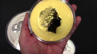 Perth Mint 10kg Silver and 1kg Gold Year Of The Snake [upl. by Dhu]