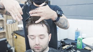 💈 Relaxing 50 Minute Haircut amp Wash  ASMR  for SLEEP 💤 No Talking [upl. by Anileba]