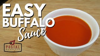 Easy Buffalo Sauce Recipe  How to make Buffalo Wing Sauce for Chicken [upl. by Celeski]