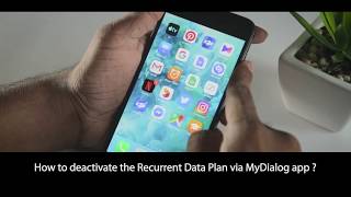 How to deactivate the Recurrent Data Plan on your Dialog Per Day Home Broadband connection  H2VE [upl. by Neetsirhc]