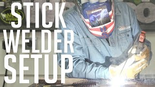 Step by Step How to Setup a Stick Welder [upl. by Eissej]