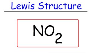 NO2  Lewis Structure  Nitrogen Dioxide [upl. by Yereffej]