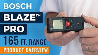 Bosch Blaze Pro Laser Measure GLM16540  Engineersupply [upl. by Asilanna]