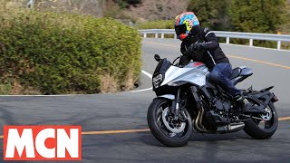 2019 Suzuki Katana bike review  MCN  Motorcyclenewscom [upl. by Ahtreb]