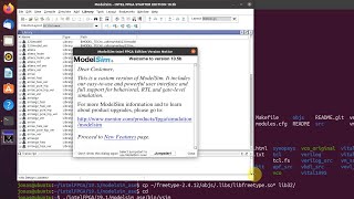 How to make ModelSim from Quartus Prime Lite work on Ubuntu 2004 [upl. by Annavas]