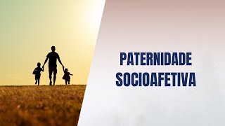 Paternidade socioafetiva [upl. by Eselahs267]