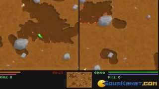 Liero gameplay PC Game 1999 [upl. by Also]