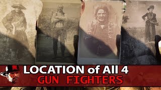 All Gun Fighters Locations  Red Dead Redemption 2  Guide [upl. by Henleigh928]