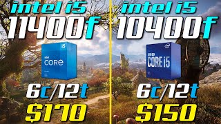 i511400F vs i510400F  Test in 8 Games [upl. by Eselehs]