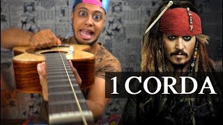 Piratas Do Caribe Com 1 Corda [upl. by Airdna]